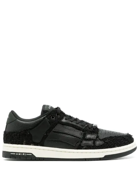 AMIRI Skel bouclé sneakers Black AMFOSR1007