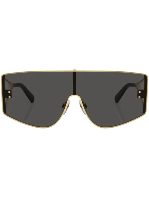 Dolce & Gabbana Eyewear DNA mask-frame sunglasses Gold DG23050287