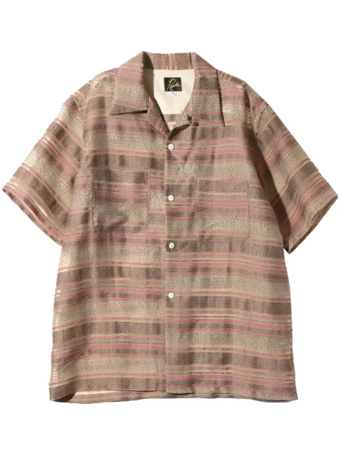 Needles One-Up short-sleeve shirt Neutrals OT145