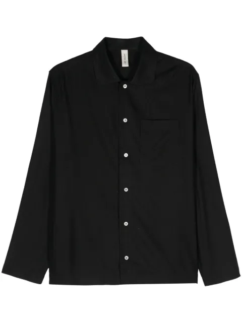 Another Aspect 2.1 silk shirt Black AS21B