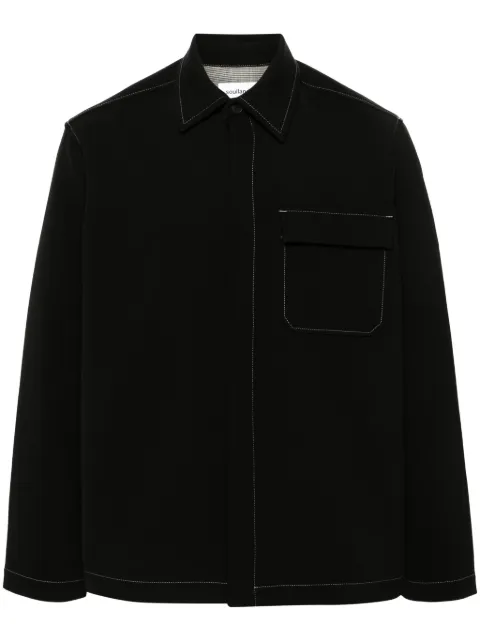 Soulland Rory grain de poudre shirt Black 410571276
