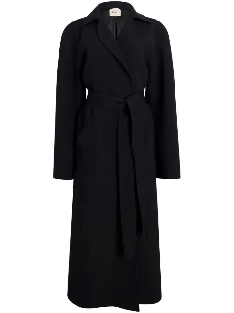 KHAITE Roth trenchcoat Black 71104092200