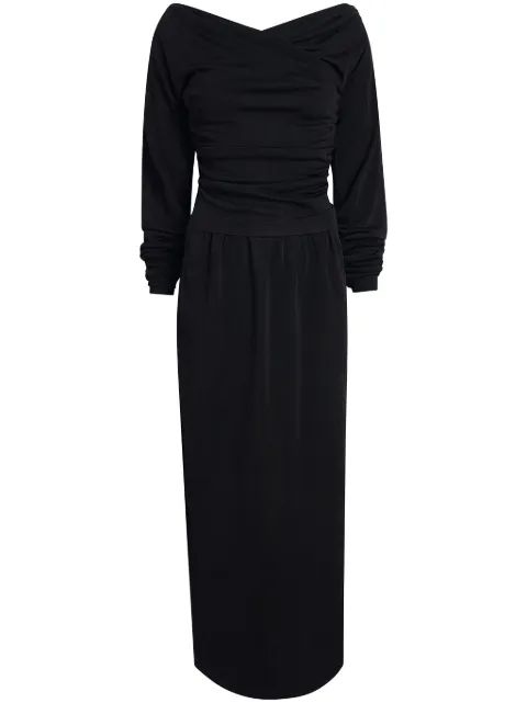 KHAITE The Fable maxi dress Black 9506429200