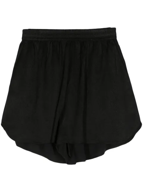 Won Hundred Chili patterned-jacquard shorts Black CHILI