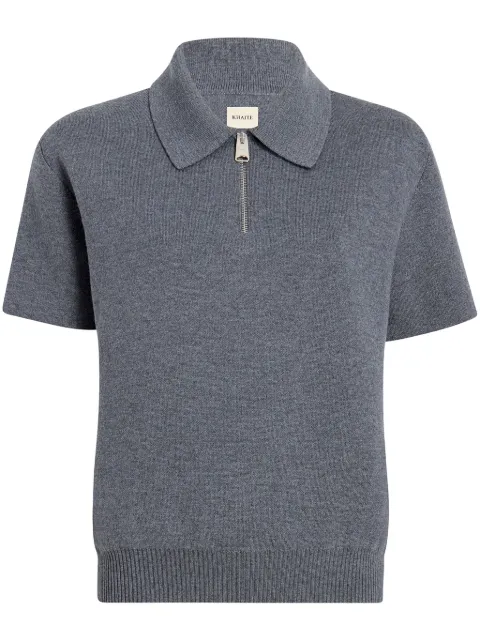 KHAITE Gulliame knitted top Grey 9566727284