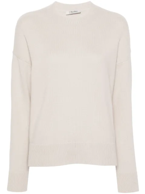 'S Max Mara ribbed-knit jumper Neutrals 2419361091600