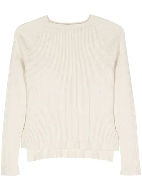 Drumohr raglan-sleeve cashmere jumper Neutrals L1K113HC