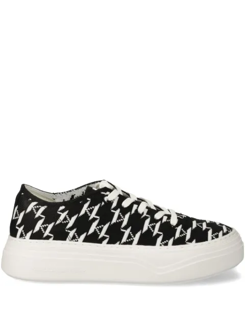 Karl Lagerfeld logo-print sneakers Black KL63421