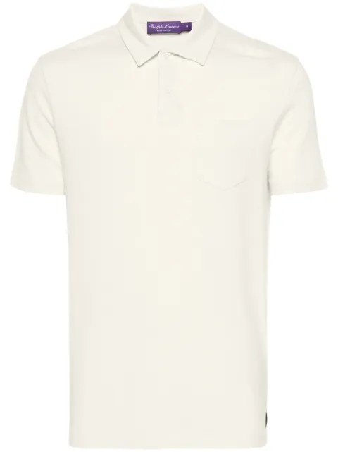Polo Ralph Lauren piqué-weave polo shirt Neutrals 790933575002