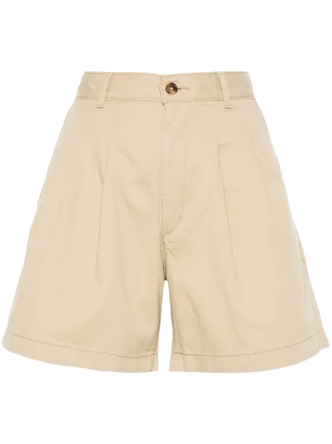 Levi's pleat-detail shorts Neutrals A7538