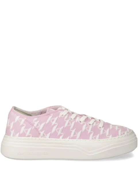 Karl Lagerfeld logo-print sneakers Pink KL63421