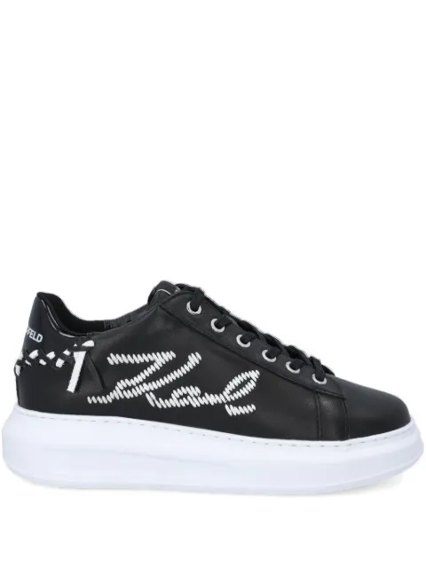 Karl Lagerfeld Kapri Signia lace-up sneakers Black KL62572