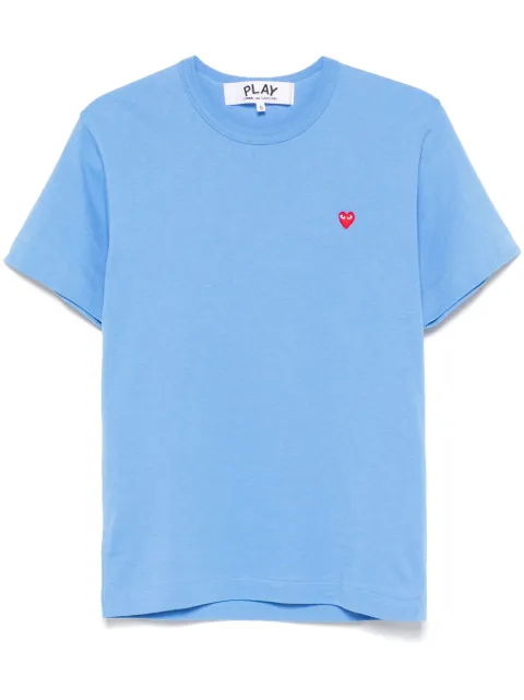 Comme Des Garçons Play cotton T-shirt Blue AXT314051