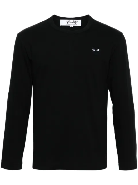Comme Des Garçons Play long-sleeve T-shirt Black AXT120051