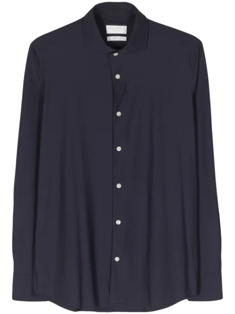 Dell'oglio classic-collar buttoned shirt Blue AR24SR11CANEU5