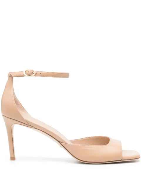 Stuart Weitzman Nudistia leather sandals Neutrals SH997SMO