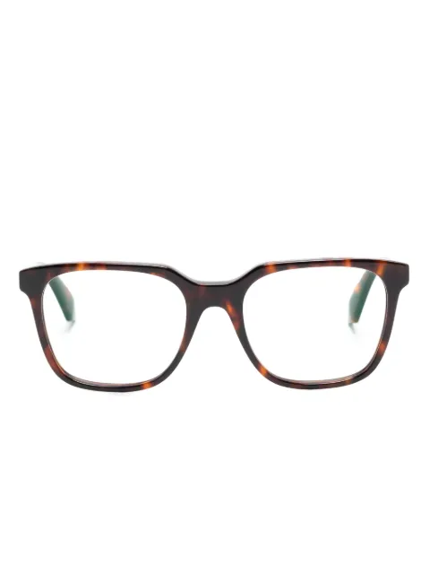 Off-White Eyewear 39 square-frame glasses Brown OERJ038C99PLA0016000