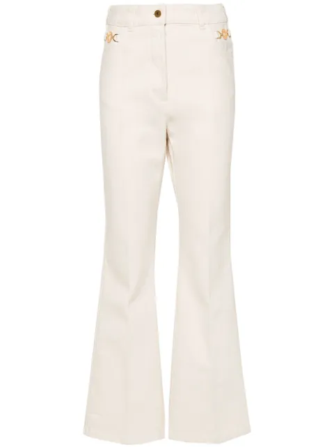 Patou flared denim trousers Neutrals TR0300178008N