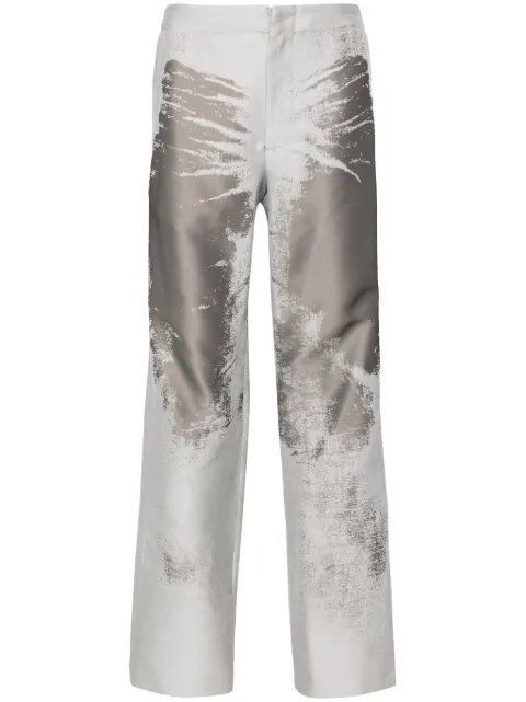 Diesel P-Stanly burn-out trousers Grey A135010QIAL