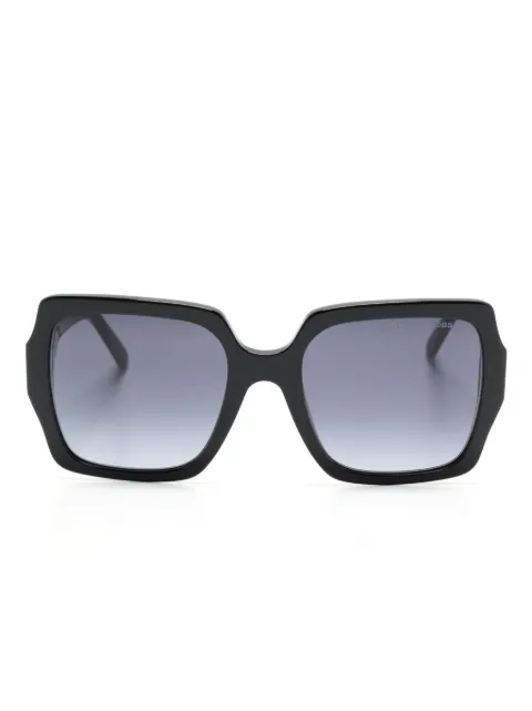 Marc Jacobs Eyewear J Marc-logo oversize-frame sunglasses Black MARC731S