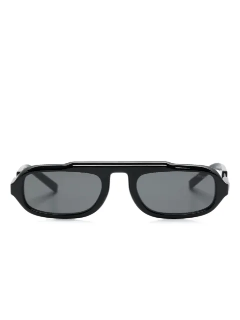 Giorgio Armani oval-frame sunglasses Black AR8203
