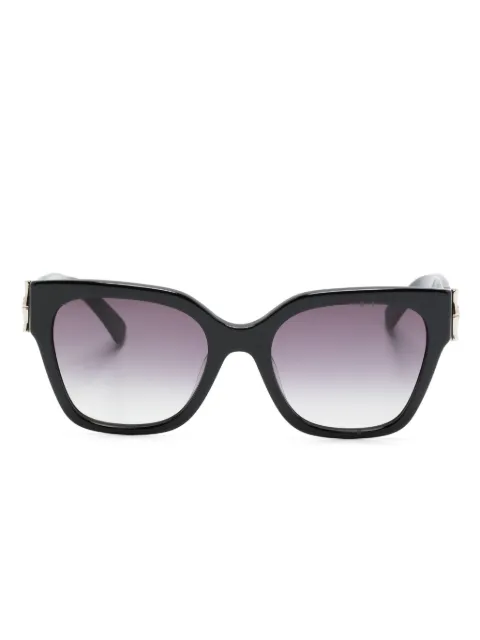 Longchamp oversized-frame sunglasses Black LO732S
