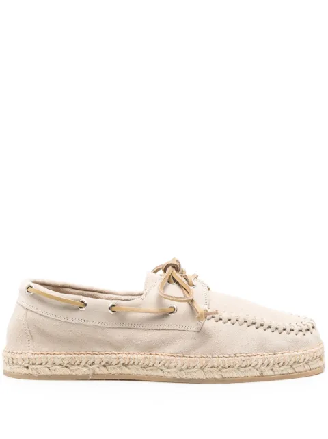 Scarosso Kai suede espadrilles Neutrals KAI