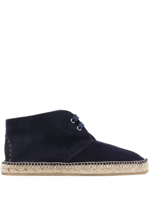 Scarosso Mojave suede espadrilles Blue MOJAVEESPABLUSUED