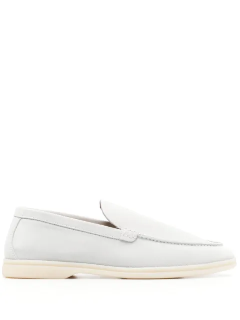 Scarosso Ludovico suede loafers Neutrals LUDOVICOLOAFGRYSUED