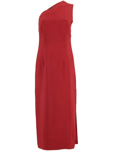 Haight Maria one-shoulder dress Red 03010190