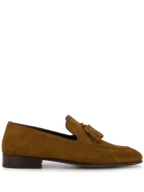 Manolo Blahnik Chester suede loafers Brown 1242698