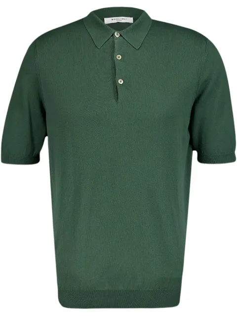 Boglioli cotton polo shirt Green 91303SA0803