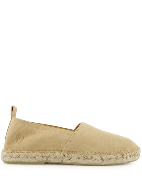 Frescobol Carioca Helio calf suede espadrilles Neutrals 1737368