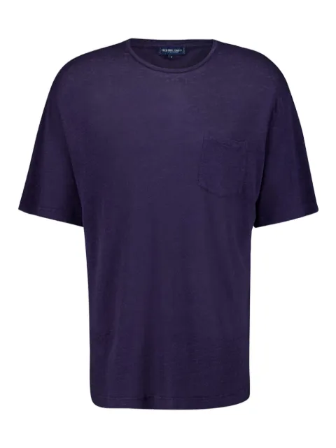 Frescobol Carioca Carmo pocket crew-neck t-shirt Blue 232518