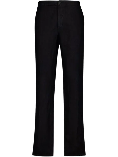 Boglioli linen tailored trousers Black 80884QSA0426