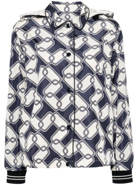 Moncler Iasone graphic-print hooded jacket Blue J10931A00130597MW