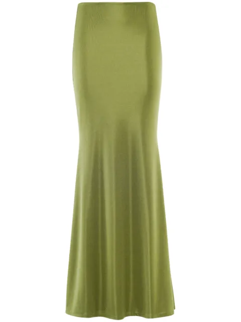 La Semaine Keira maxi skirt Green LSMS24313460