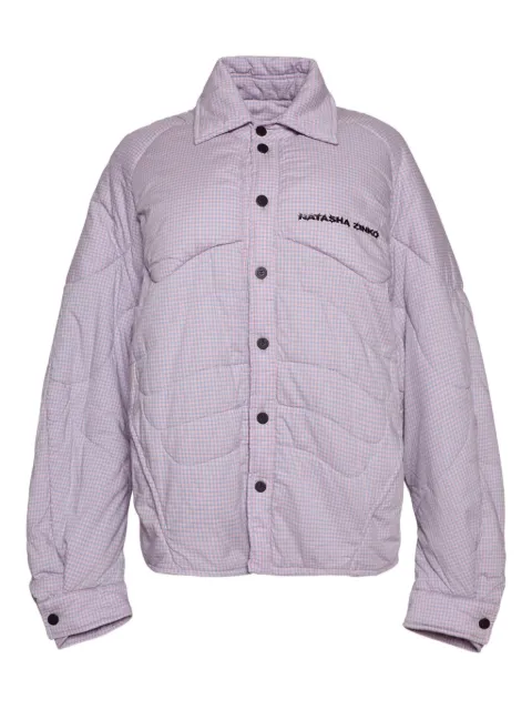 Natasha Zinko cotton quilted jacket Pink SS24D1NZ4070930