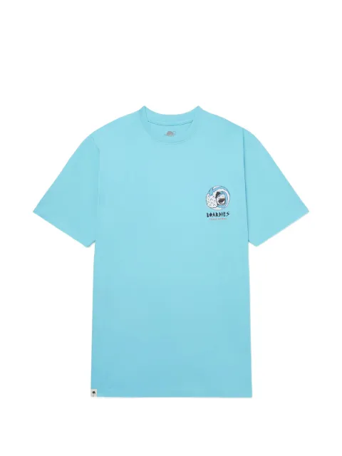 Boardies Sharky Waters crew-neck printed T-shirt Blue BST807