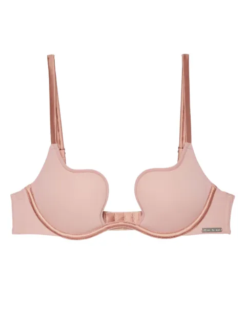 Fleur Du Mal Le Stretch micro seduce U-plunge bra Pink BR04418300