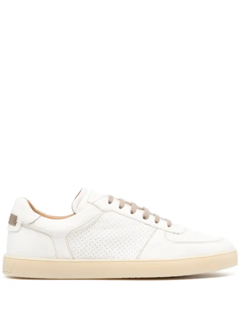 Barrett leather lace-up sneakers White 12876