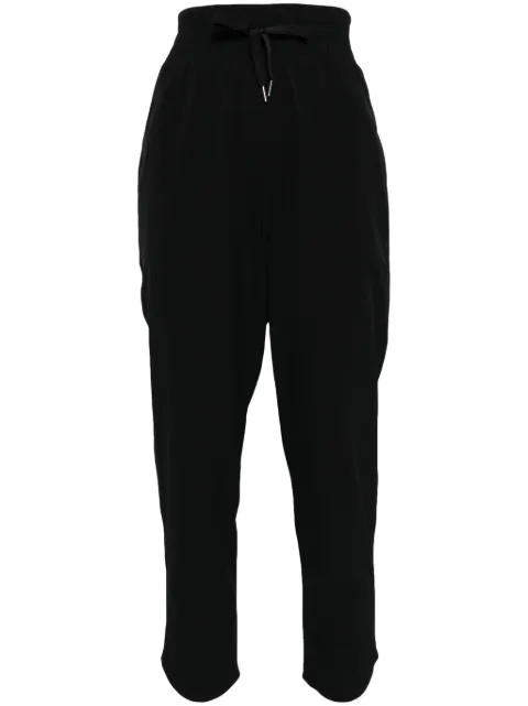SPANX high-rise jersey track pants Black 50678R