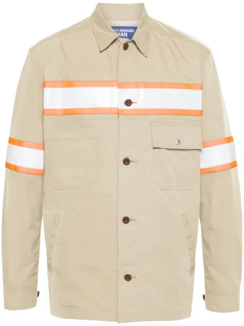 Junya Watanabe MAN reflective-detail jacket Neutrals WMJ020
