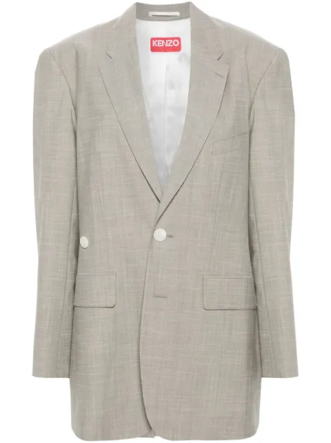 Kenzo double-breasted blazer Grey FE52VE2469RB