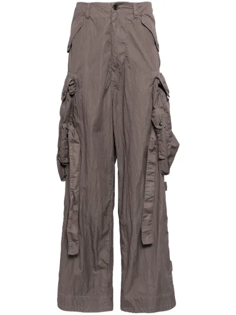Julius cargo cotton blend trousers Grey 859PAM1S