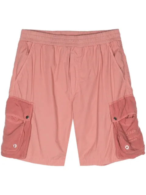 Iceberg embroidered-logo cargo shorts Pink P24EI1PD0500032