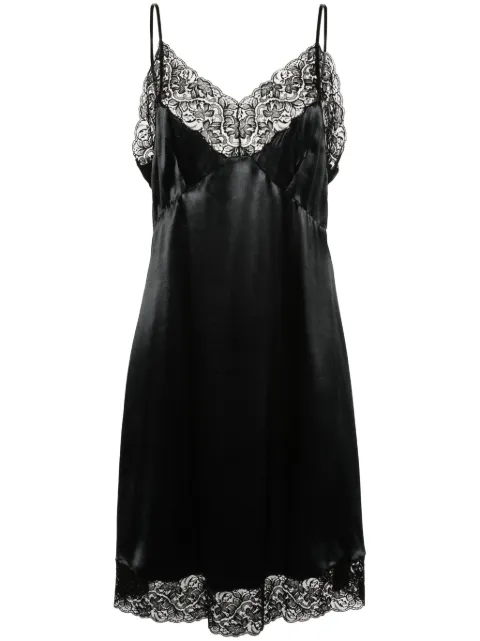 Balenciaga lace-embellished midi dress Black 772743TPO15