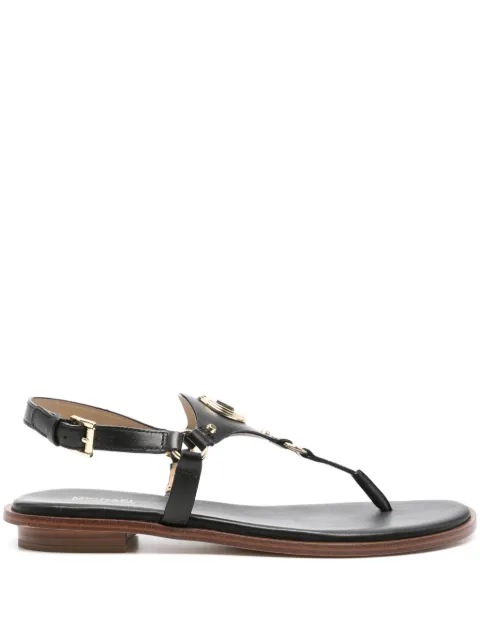 Michael Michael Kors Casey leather sandals Black 40R4CSFA1L
