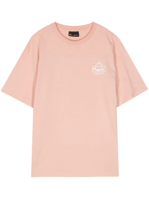 Mauna Kea Heritage cotton T-shirt Pink MKE100