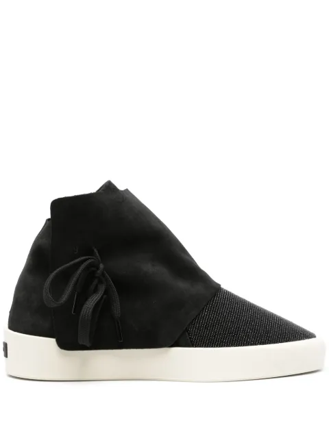 Fear Of God Moc bead-detail suede sneakers Black FG881147HSU